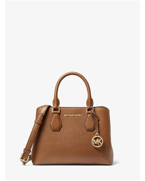 MICHAEL Michael Kors Camille Small Pebbled .